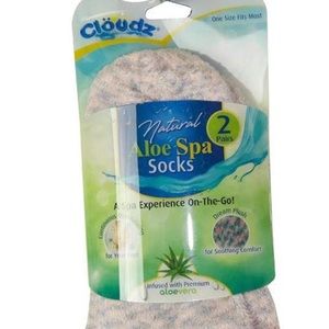 Aloe Vera Spa Socks 2 pairs